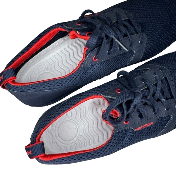 NEW New Balance Apres Navy Red White Mens 9 D Athletic Shoes APRESNY - Picture 5 of 9